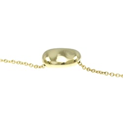 Tiffany Bean Yellow Gold (18K) Men,Women Fashion Pendant Necklace (Gold)