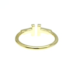 Tiffany T Wire Ring Yellow Gold (18K) Fashion No Stone Band Ring Gold