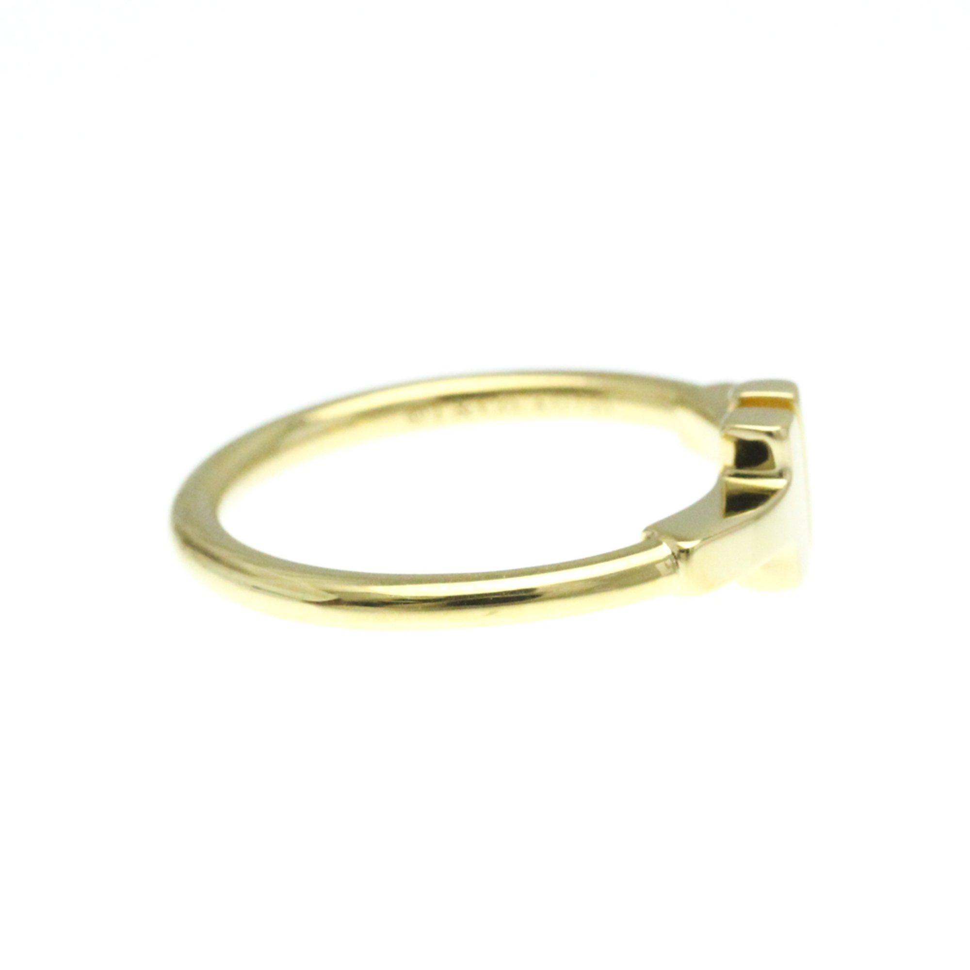 Tiffany T Wire Ring Yellow Gold (18K) Fashion No Stone Band Ring Gold