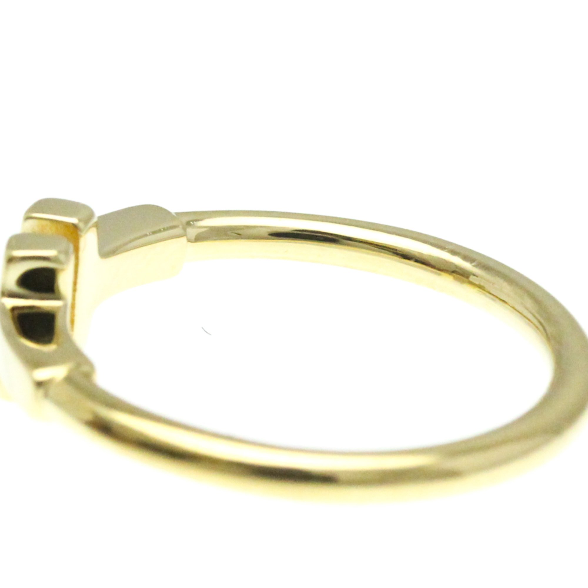 Tiffany T Wire Ring Yellow Gold (18K) Fashion No Stone Band Ring Gold