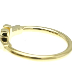 Tiffany T Wire Ring Yellow Gold (18K) Fashion No Stone Band Ring Gold