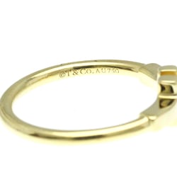 Tiffany T Wire Ring Yellow Gold (18K) Fashion No Stone Band Ring Gold