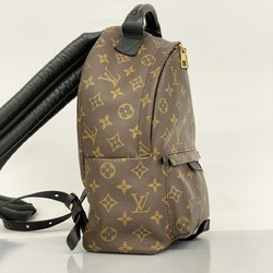 Louis Vuitton Backpack/Daypack Monogram Palm Springs Backpack PM M44871 Brown Black Women's