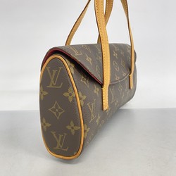 Louis Vuitton Handbag Monogram Sonatine M51902 Brown Ladies