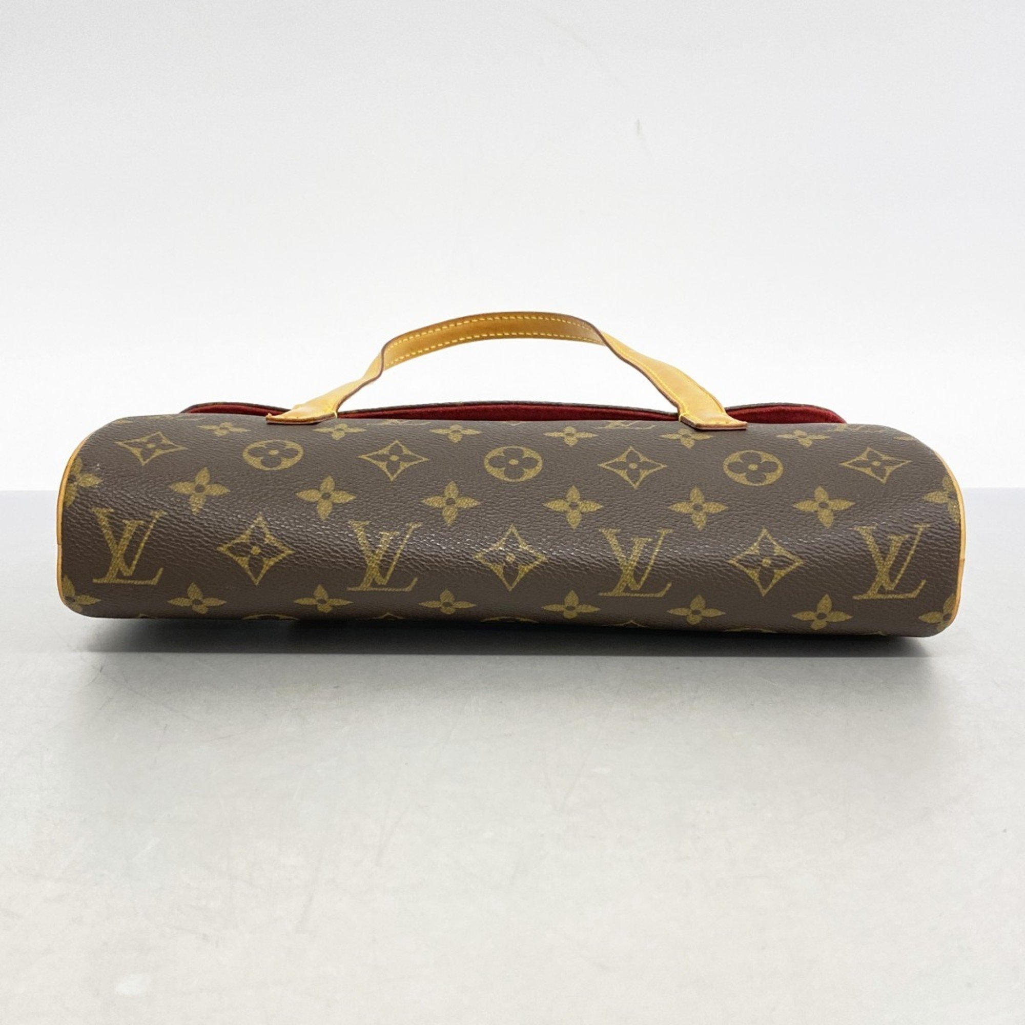 Louis Vuitton Handbag Monogram Sonatine M51902 Brown Ladies