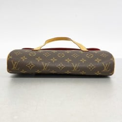 Louis Vuitton Handbag Monogram Sonatine M51902 Brown Ladies