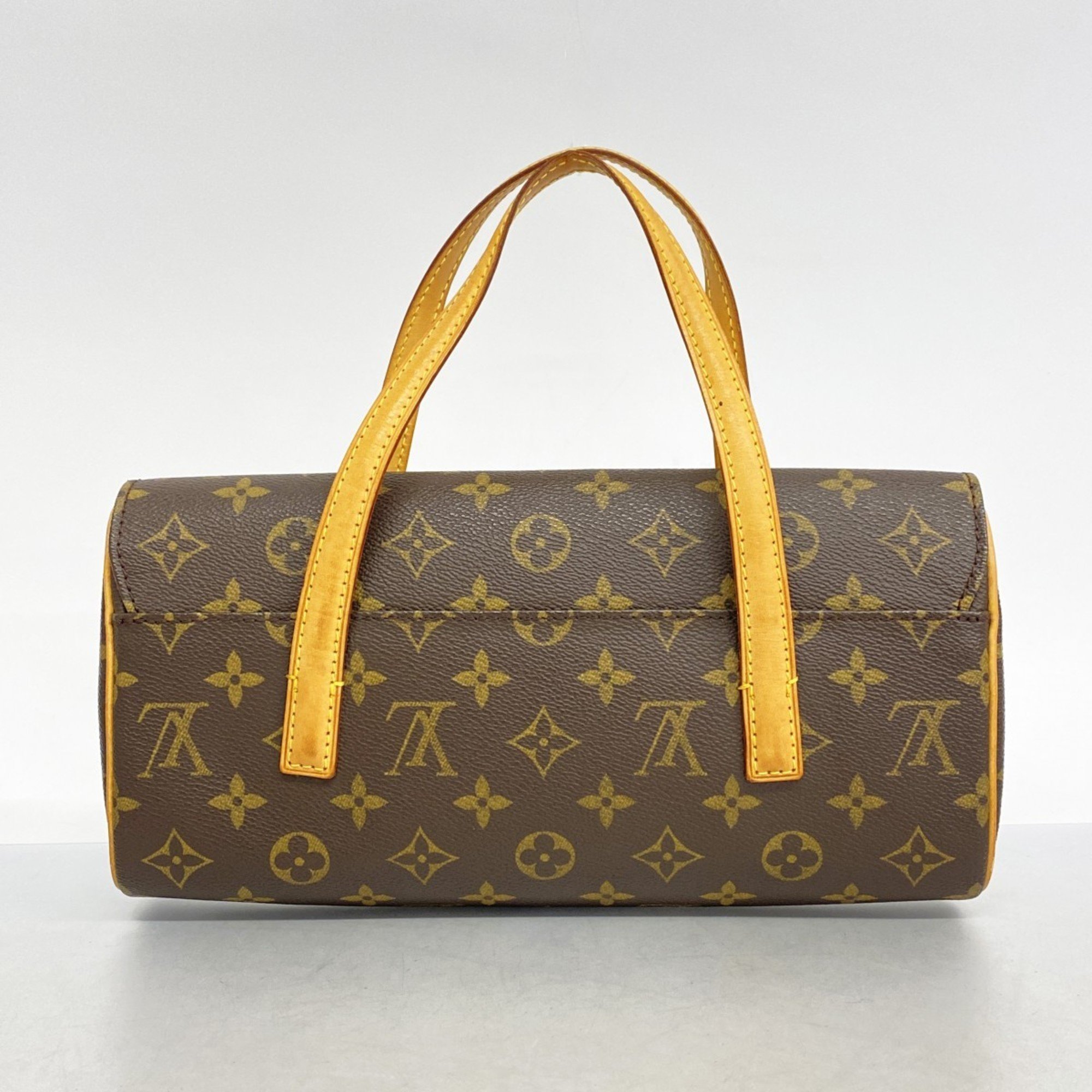 Louis Vuitton Handbag Monogram Sonatine M51902 Brown Ladies