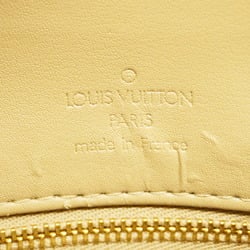 Louis Vuitton Tote Bag Vernis Houston M91004 Beige Women's