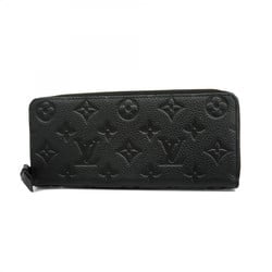 Louis Vuitton Long Wallet Monogram Empreinte Portefeuille Clemence M60171 Noir Ladies