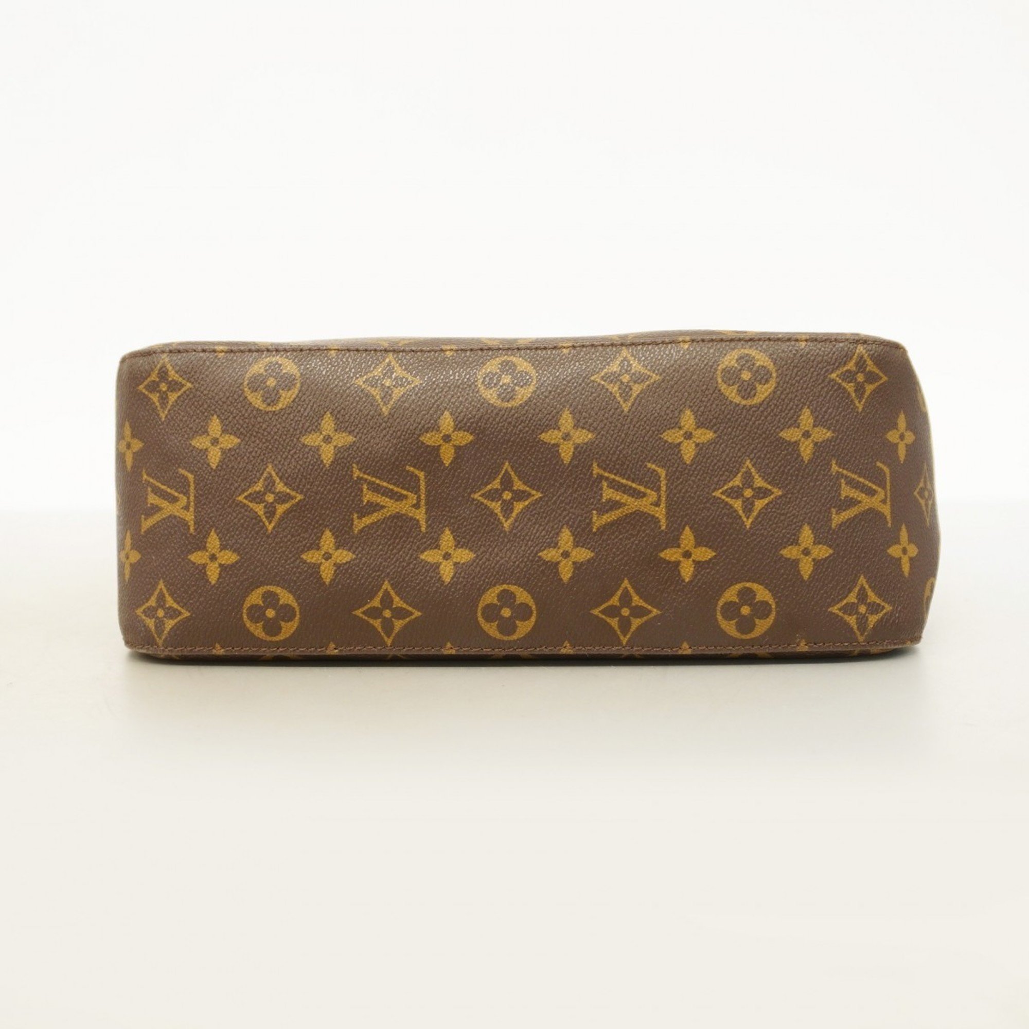 Louis Vuitton Shoulder Bag Monogram Looping GM M51145 Brown Ladies