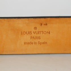 Louis Vuitton Belt Santur LV Initial M6901 Black Men's