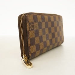 Louis Vuitton Long Wallet Damier Zippy N60015 Ebene Men's Women's