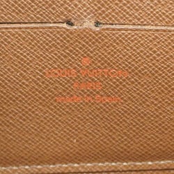 Louis Vuitton Long Wallet Damier Zippy N60015 Ebene Men's Women's