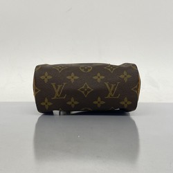 Louis Vuitton Handbag Monogram Speedy M41534 Brown Ladies