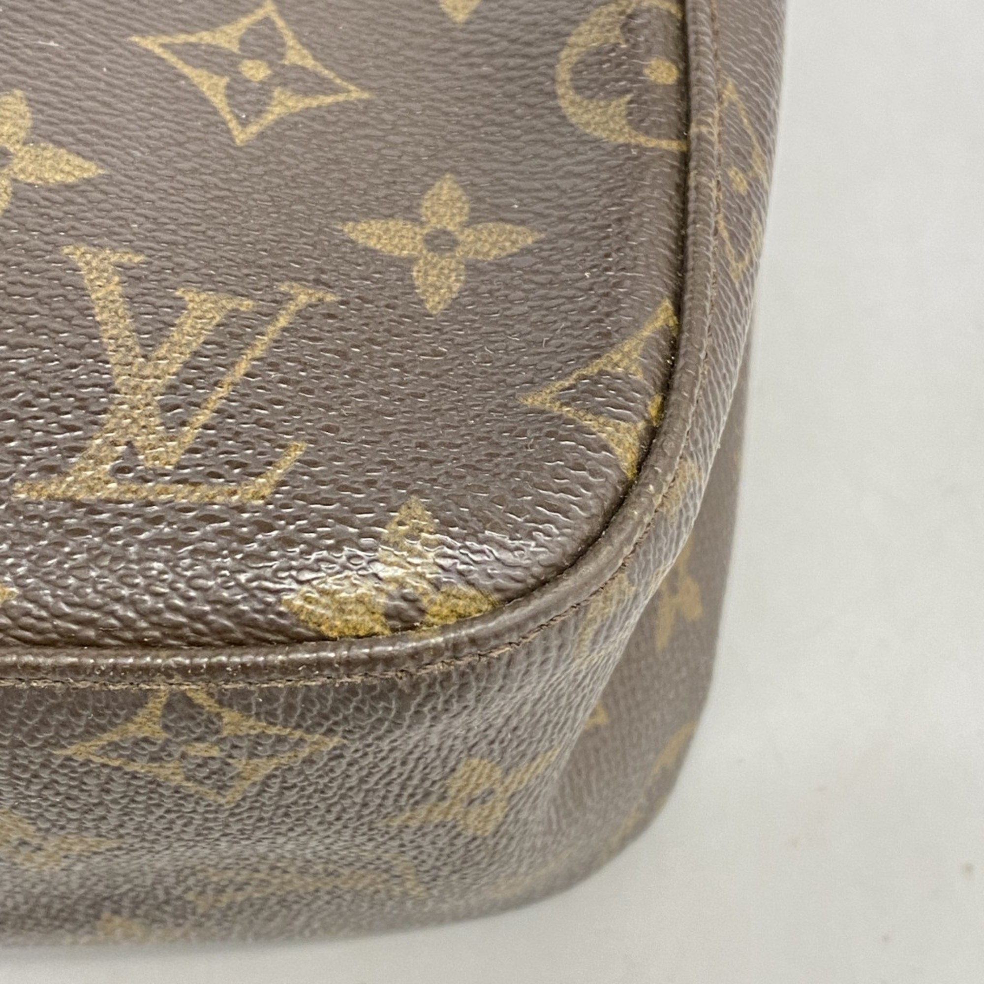 Louis Vuitton Shoulder Bag Monogram Looping MM M51146 Brown Women's