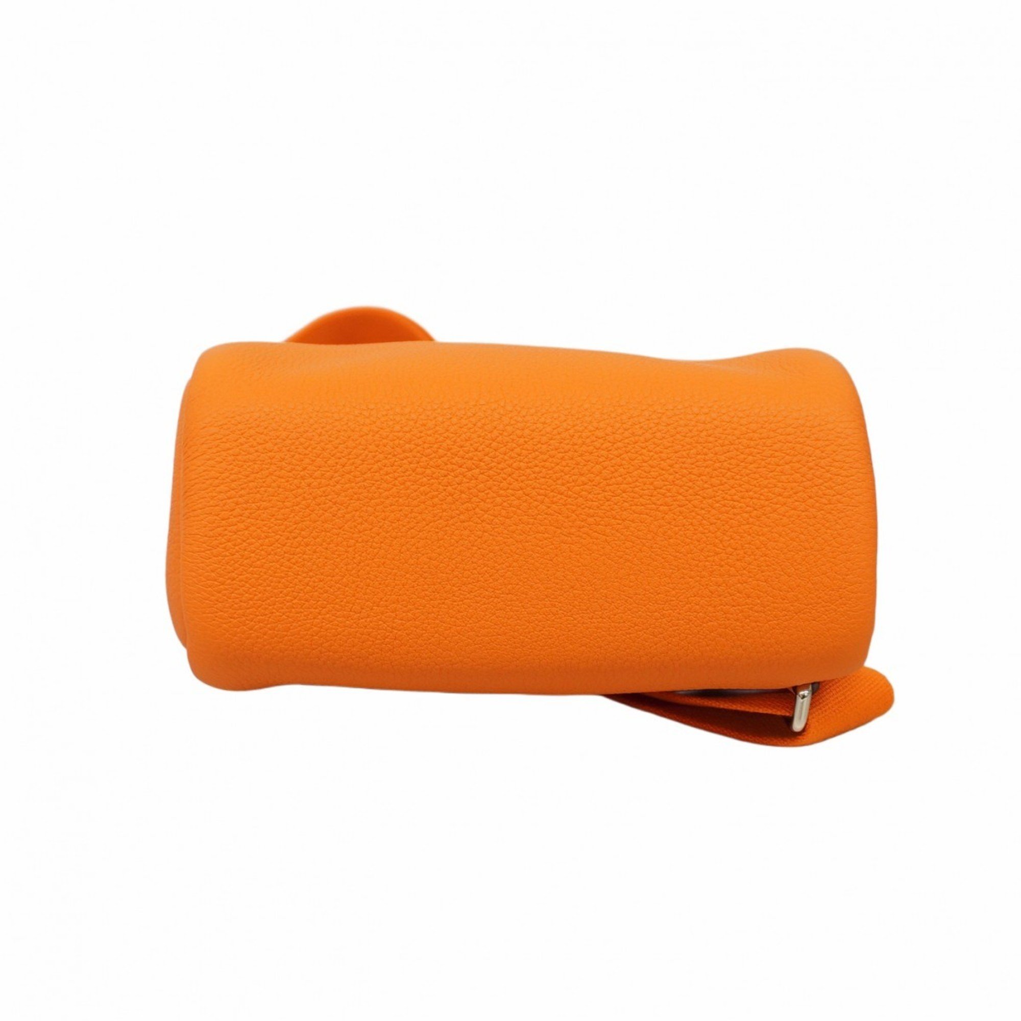 Hermes Body Bag Kelly Akkad PM Evercolor Orange Anne B Stamp Ladies