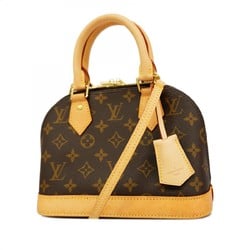 Louis Vuitton Handbag Monogram Alma BB M46990 Brown Ladies