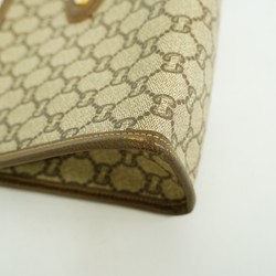 Gucci clutch bag GG Plus brown ladies