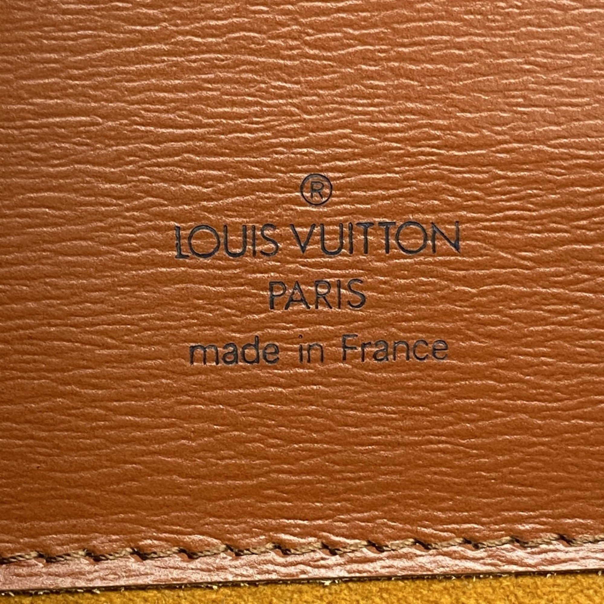 Louis Vuitton Shoulder Bag Epi Cluny M52253 Kenya Brown Ladies