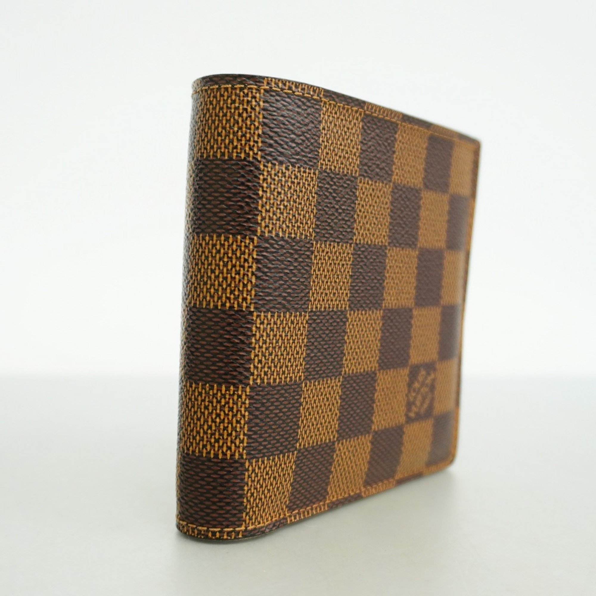 Louis Vuitton Wallet Damier Portefeuille Marco N61675 Ebene Men's