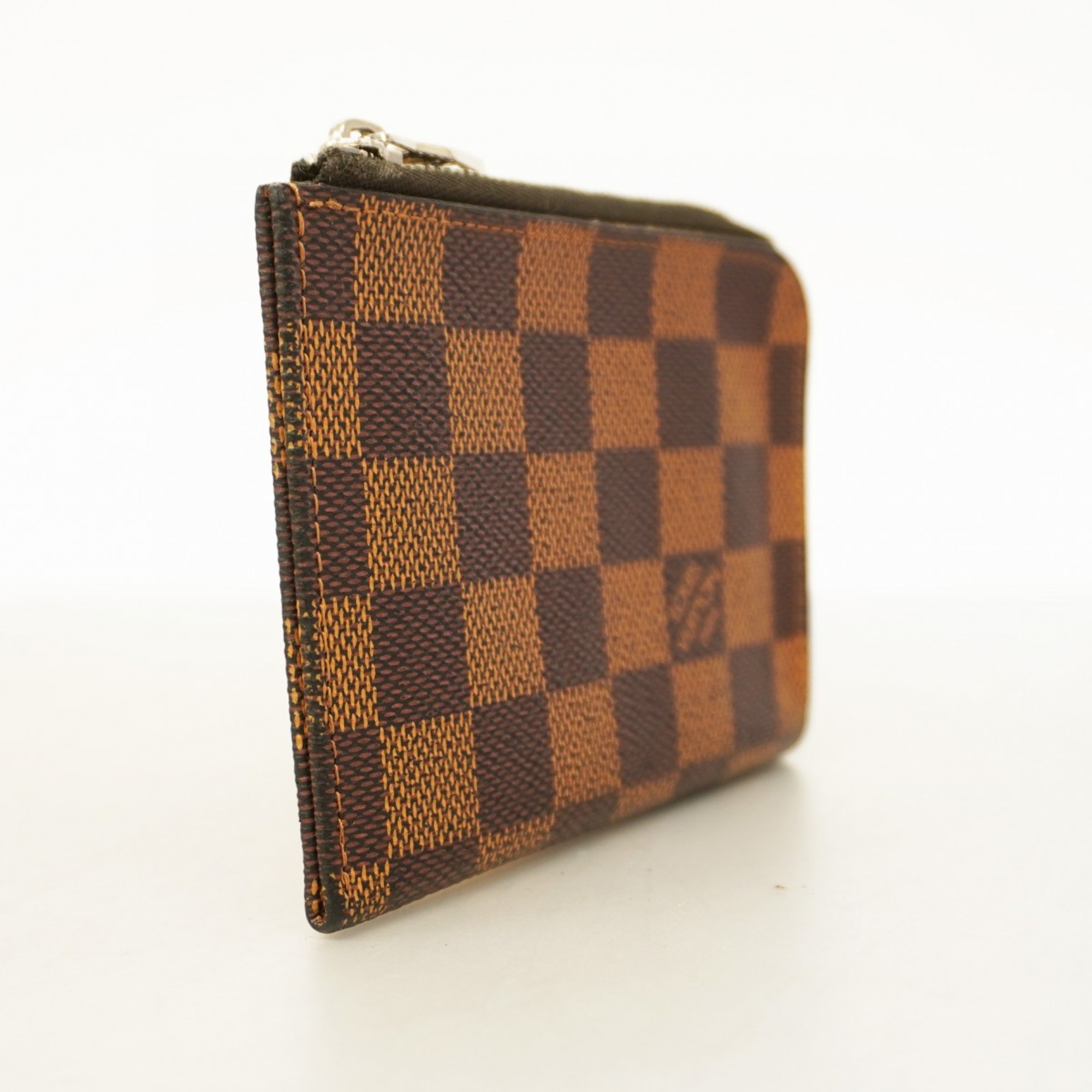 Louis Vuitton Wallet/Coin Case Damier Porto Monnaie NM N63279 Ebene Men's Women's