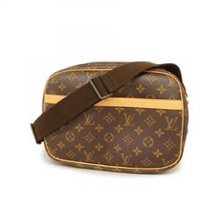 Louis Vuitton Shoulder Bag Monogram Reporter PM M45254 Brown Ladies