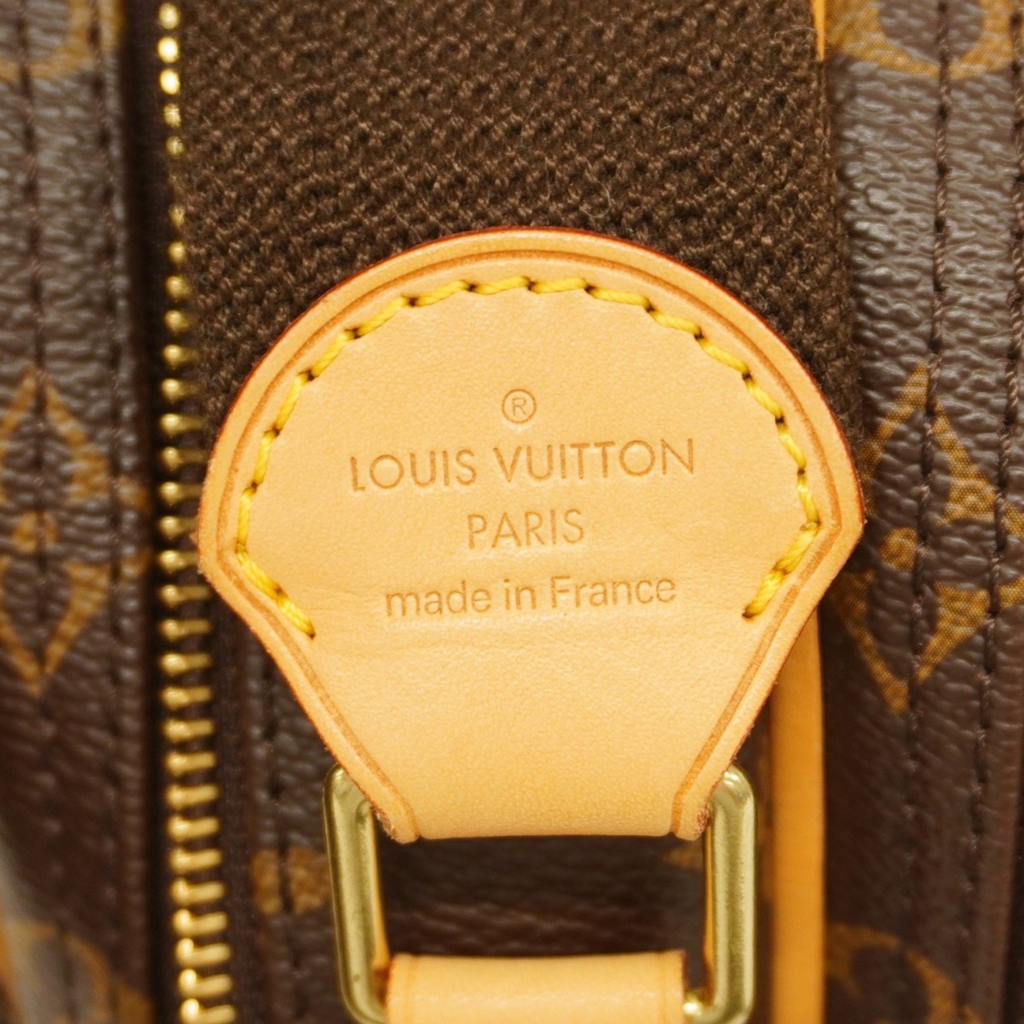 Louis Vuitton Shoulder Bag Monogram Reporter PM M45254 Brown Ladies