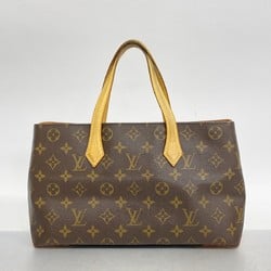 Louis Vuitton Handbag Monogram Wilshire PM M45643 Brown Ladies