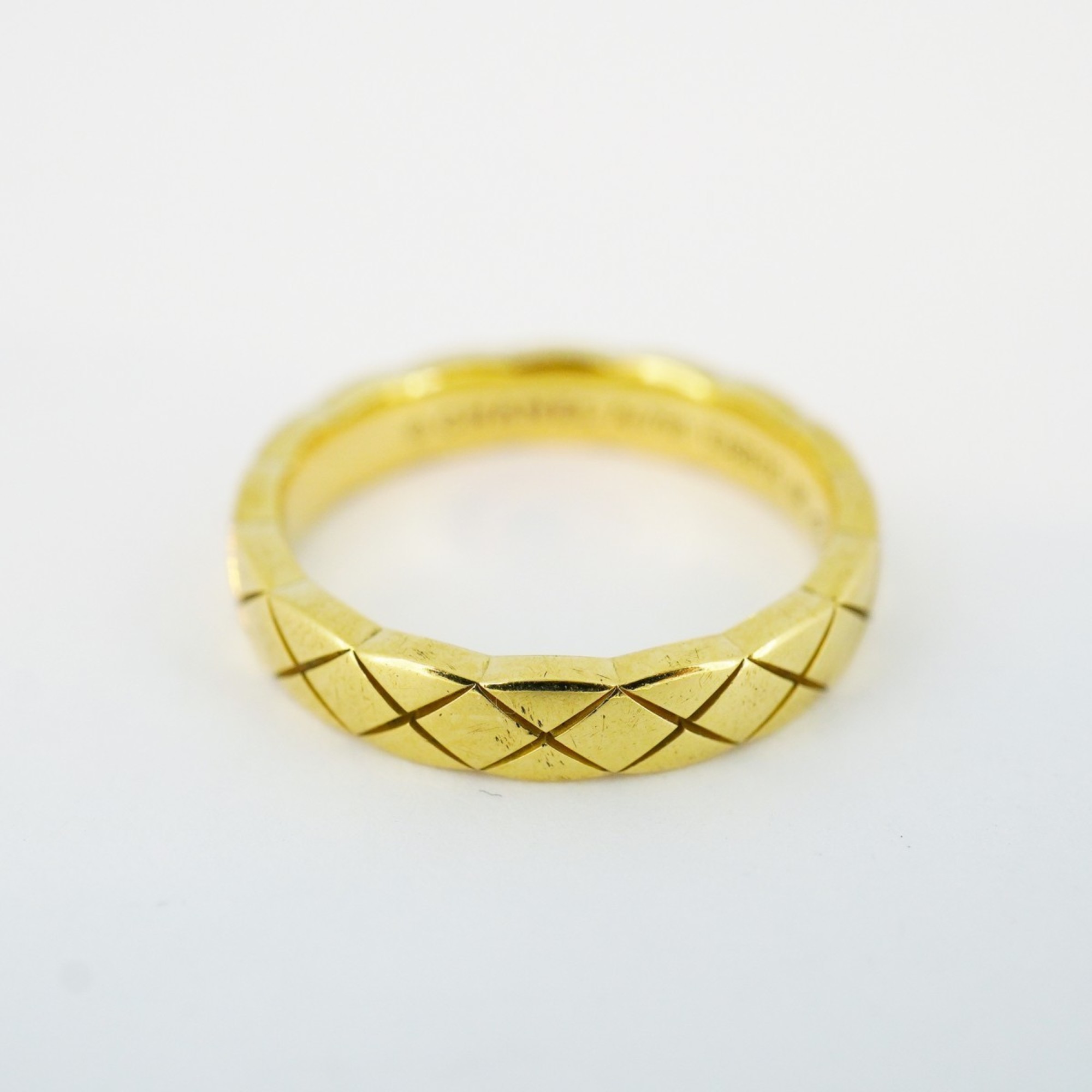 Chanel Ring Coco Crush K18YG Yellow Gold Size 5.5 Ladies