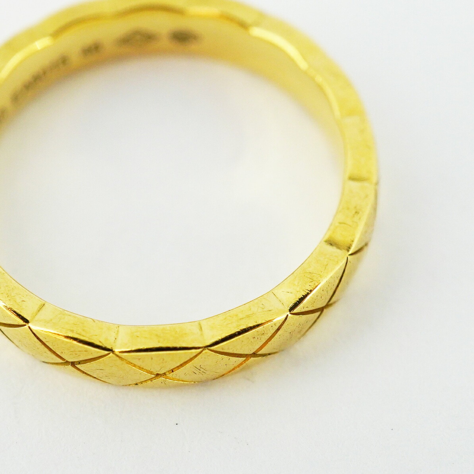 Chanel Ring Coco Crush K18YG Yellow Gold Size 5.5 Ladies