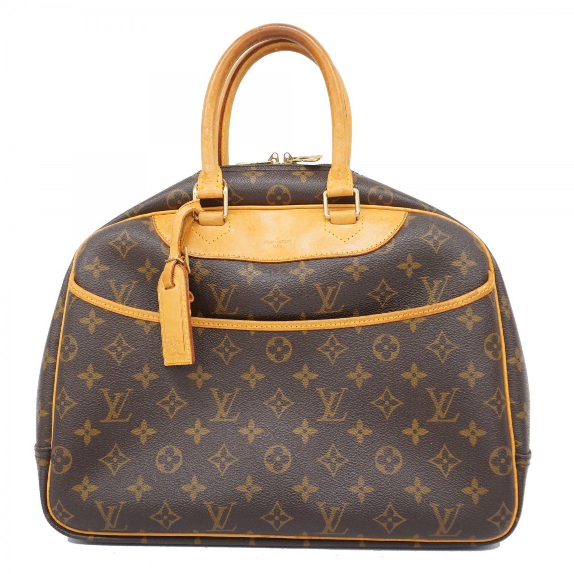 Louis Vuitton Handbag Monogram Deauville M47270 Brown Ladies