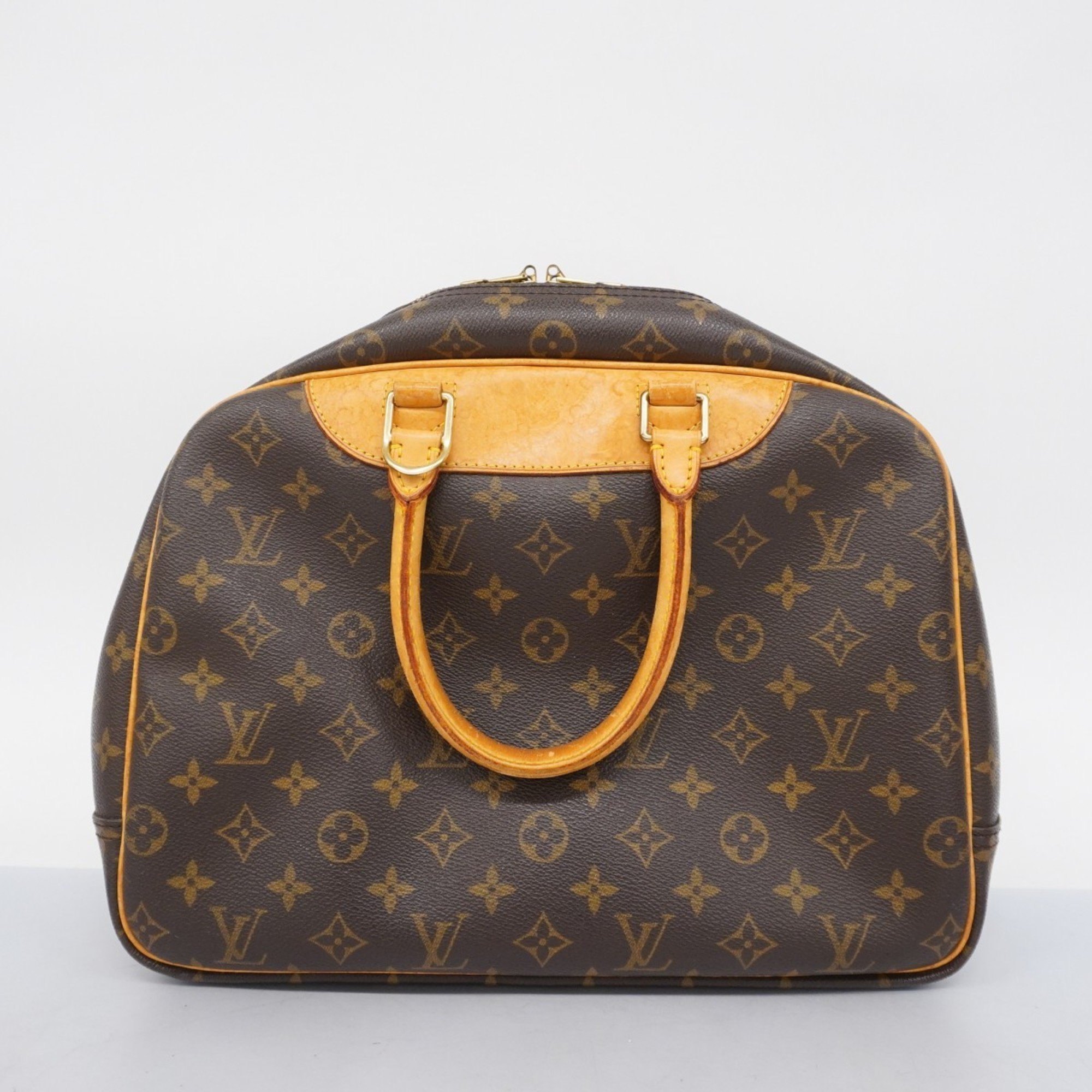 Louis Vuitton Handbag Monogram Deauville M47270 Brown Ladies