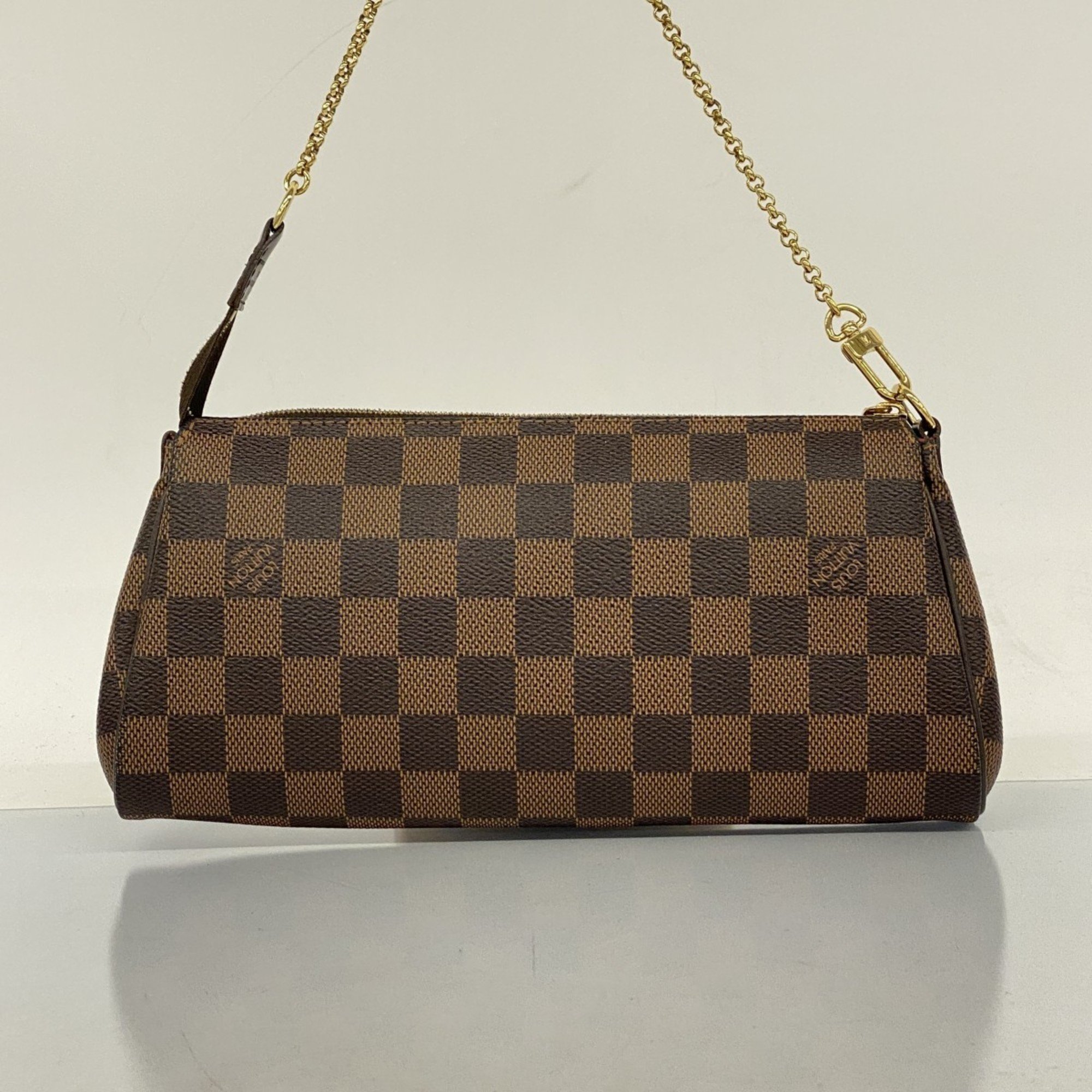 Louis Vuitton Handbag Damier Eva N55213 Ebene Ladies