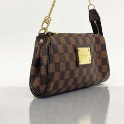 Louis Vuitton Handbag Damier Eva N55213 Ebene Ladies