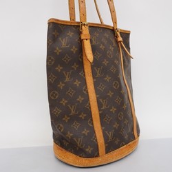 Louis Vuitton Tote Bag Monogram Bucket GM M42236 Brown Women's