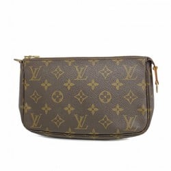 Louis Vuitton Pouch Monogram Pochette Accessoires M51980 Brown Women's