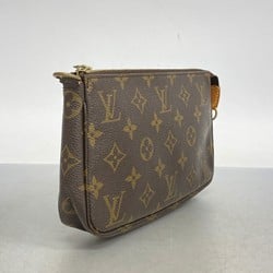 Louis Vuitton Pouch Monogram Pochette Accessoires M51980 Brown Women's