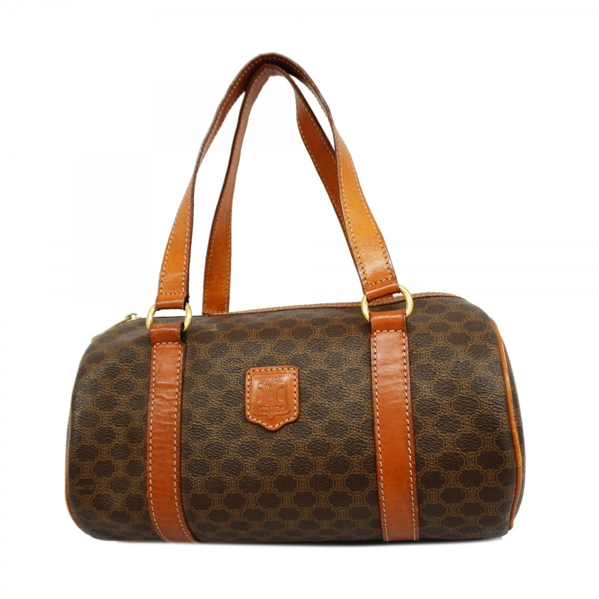 Celine handbag macadam brown ladies