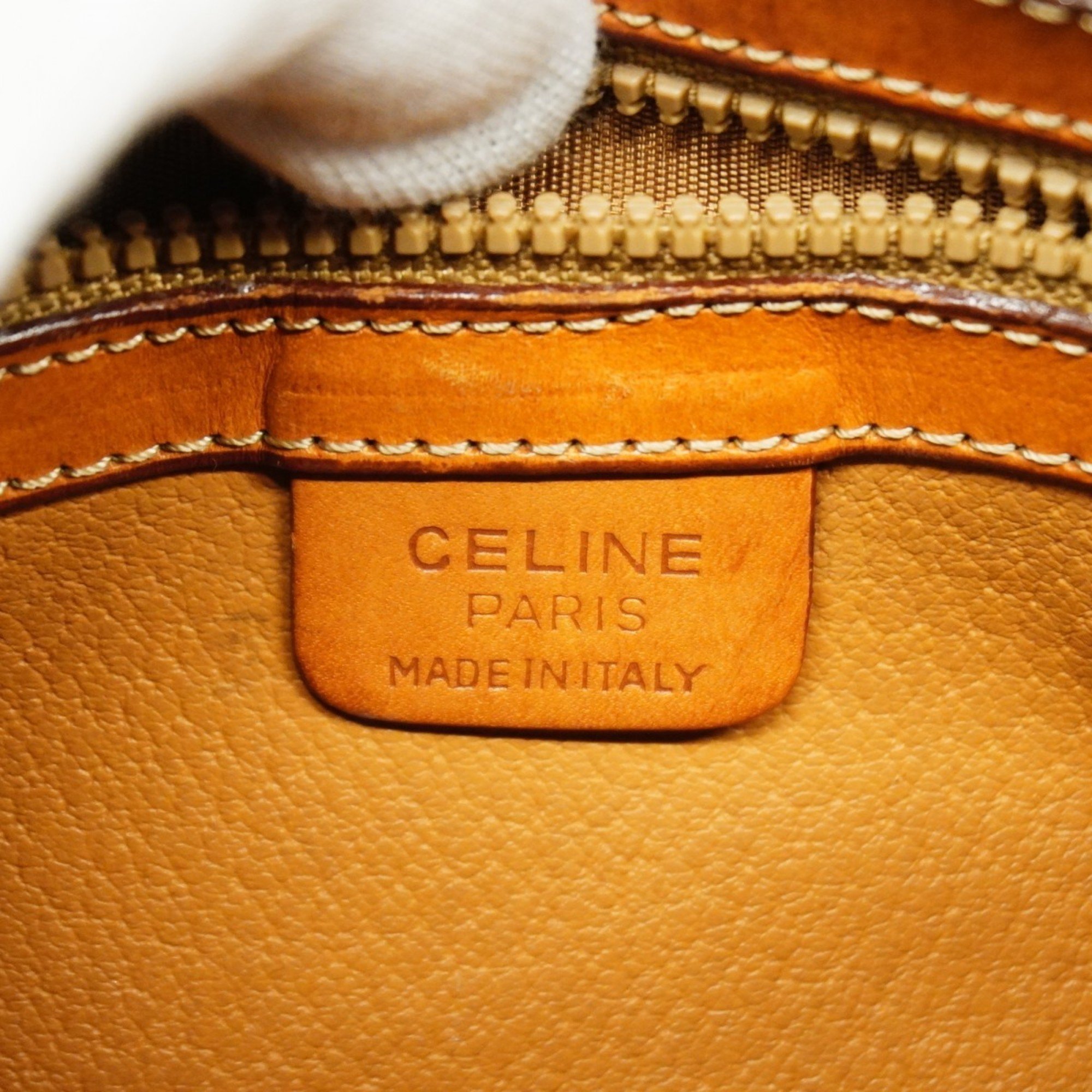 Celine handbag macadam brown ladies