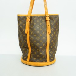 Louis Vuitton Tote Bag Monogram Bucket GM M42236 Brown Women's