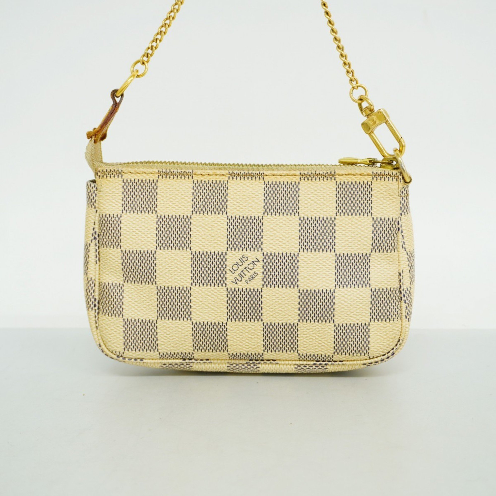 Louis Vuitton Pouch Damier Azur Pochette Accessoires N41207 White Ladies