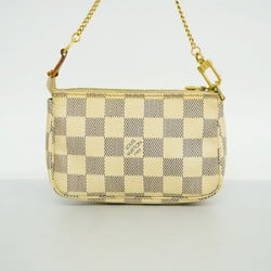 Louis Vuitton Pouch Damier Azur Pochette Accessoires N41207 White Ladies