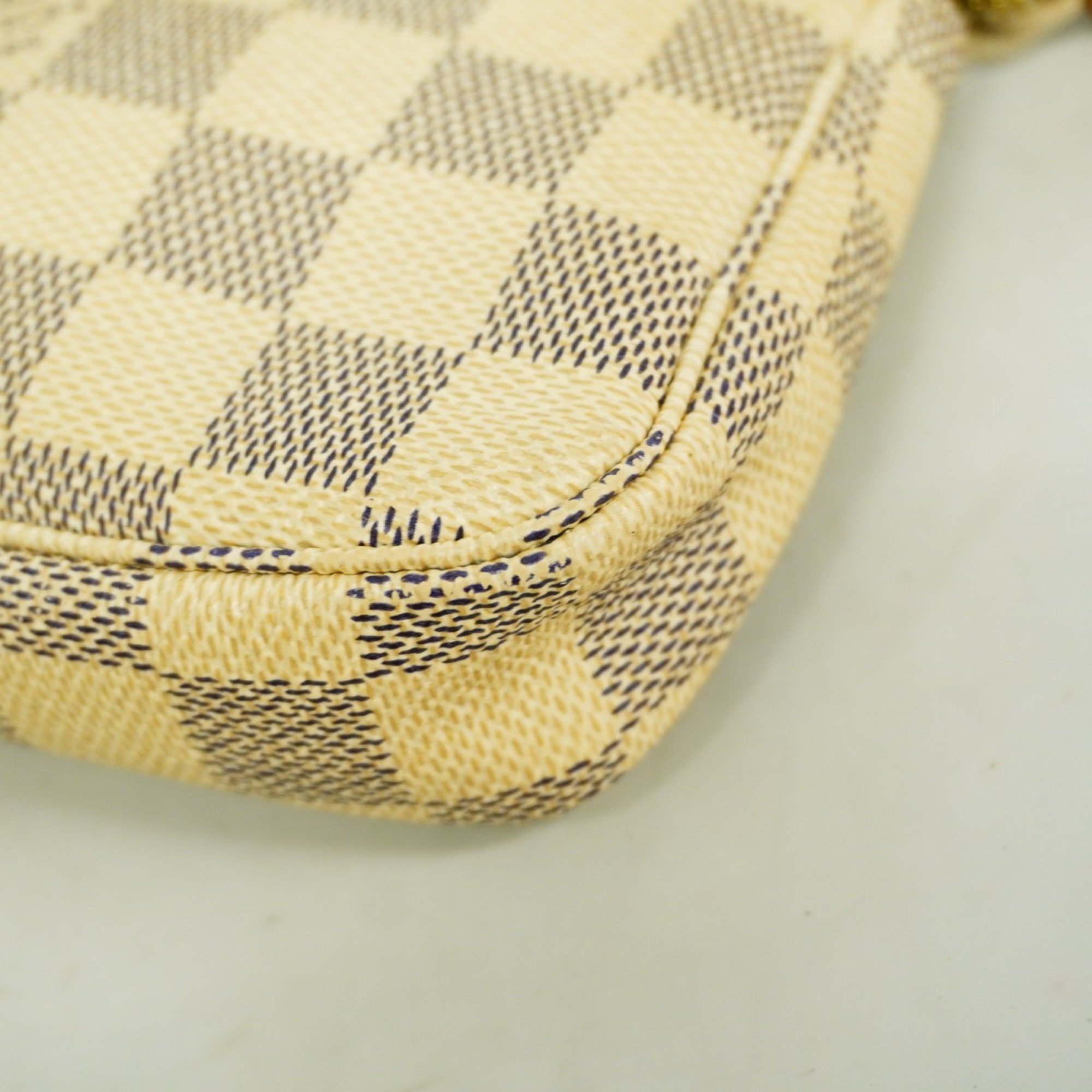 Louis Vuitton Pouch Damier Azur Pochette Accessoires N41207 White Ladies