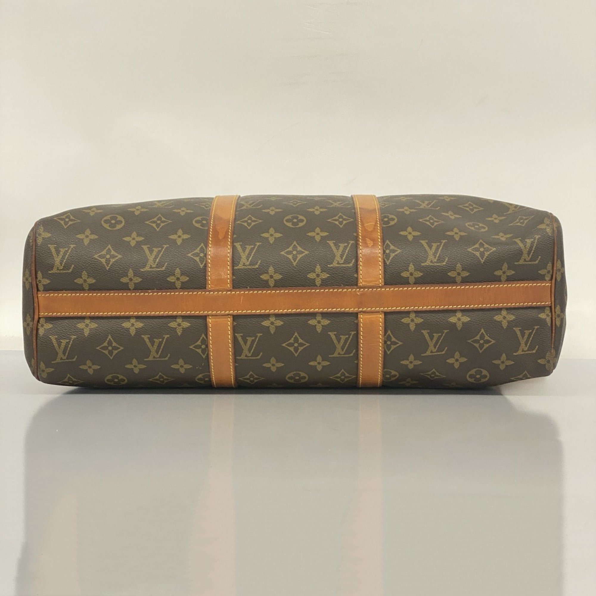 Louis Vuitton Boston Bag Monogram Flanery 45 M51115 Brown Men's Women's