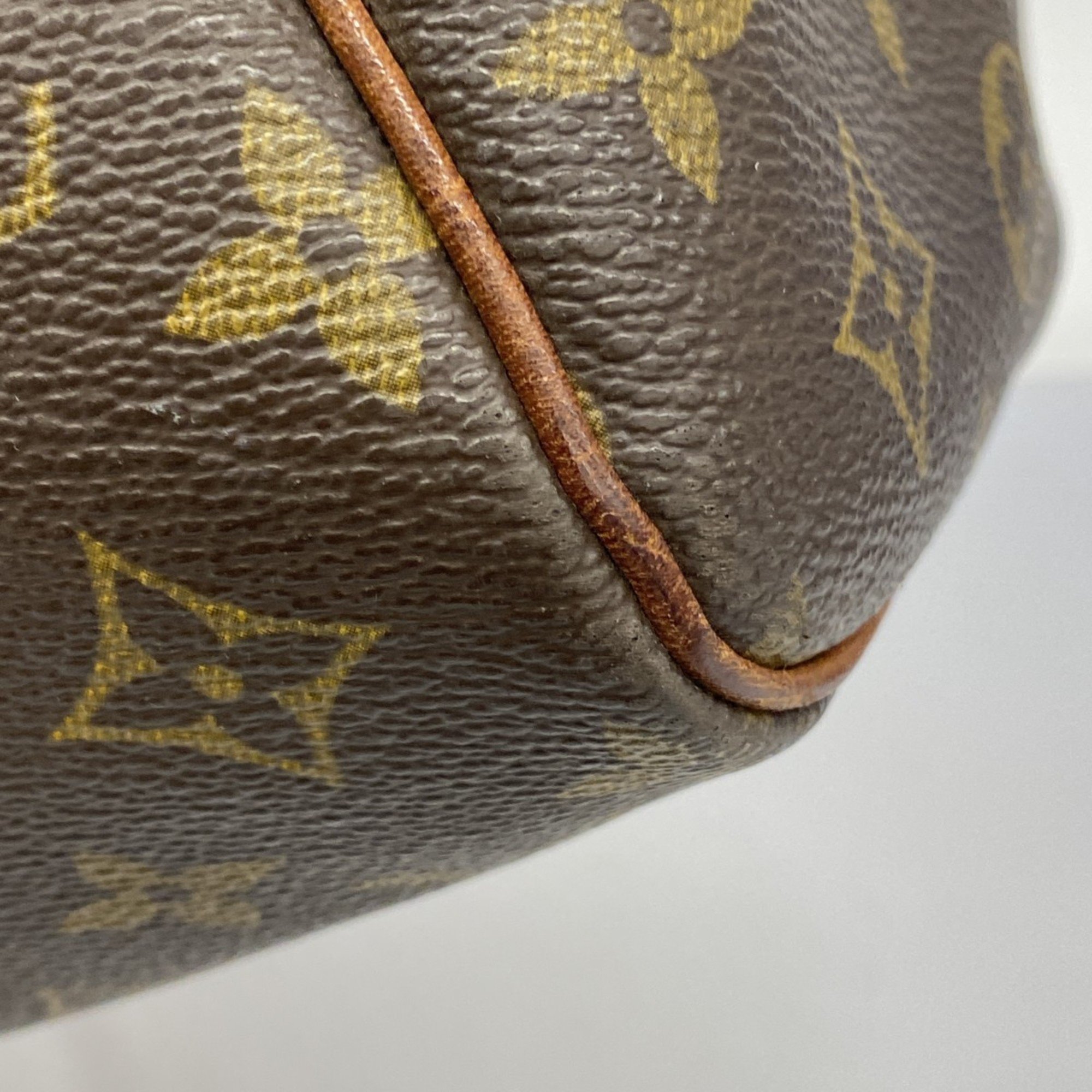 Louis Vuitton Boston Bag Monogram Flanery 45 M51115 Brown Men's Women's