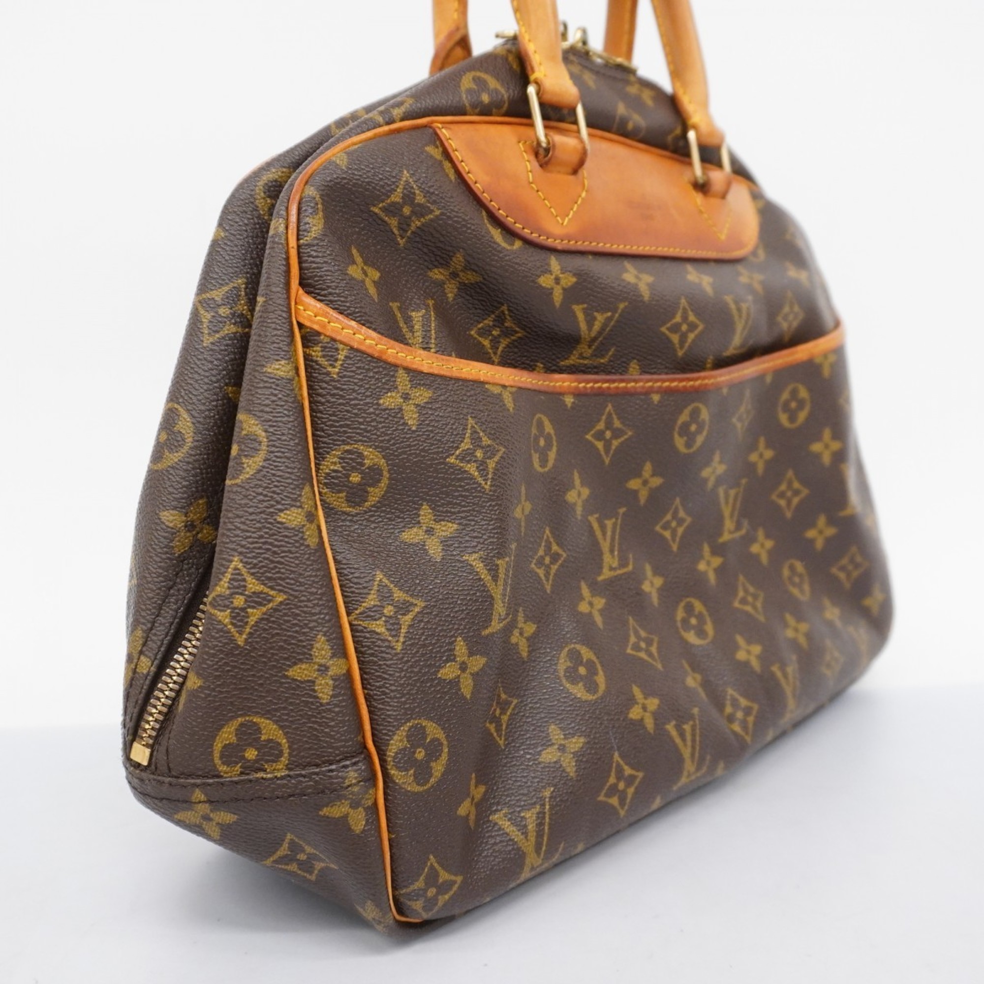 Louis Vuitton Handbag Monogram Deauville M47270 Brown Ladies