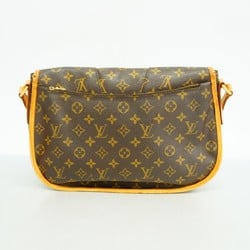 Louis Vuitton Shoulder Bag Monogram Menilmontant MM M40473 Brown Women's