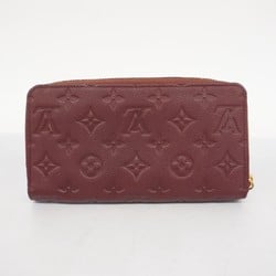 Louis Vuitton Long Wallet Monogram Empreinte Portefeuille Secret M60359 Aurore Ladies