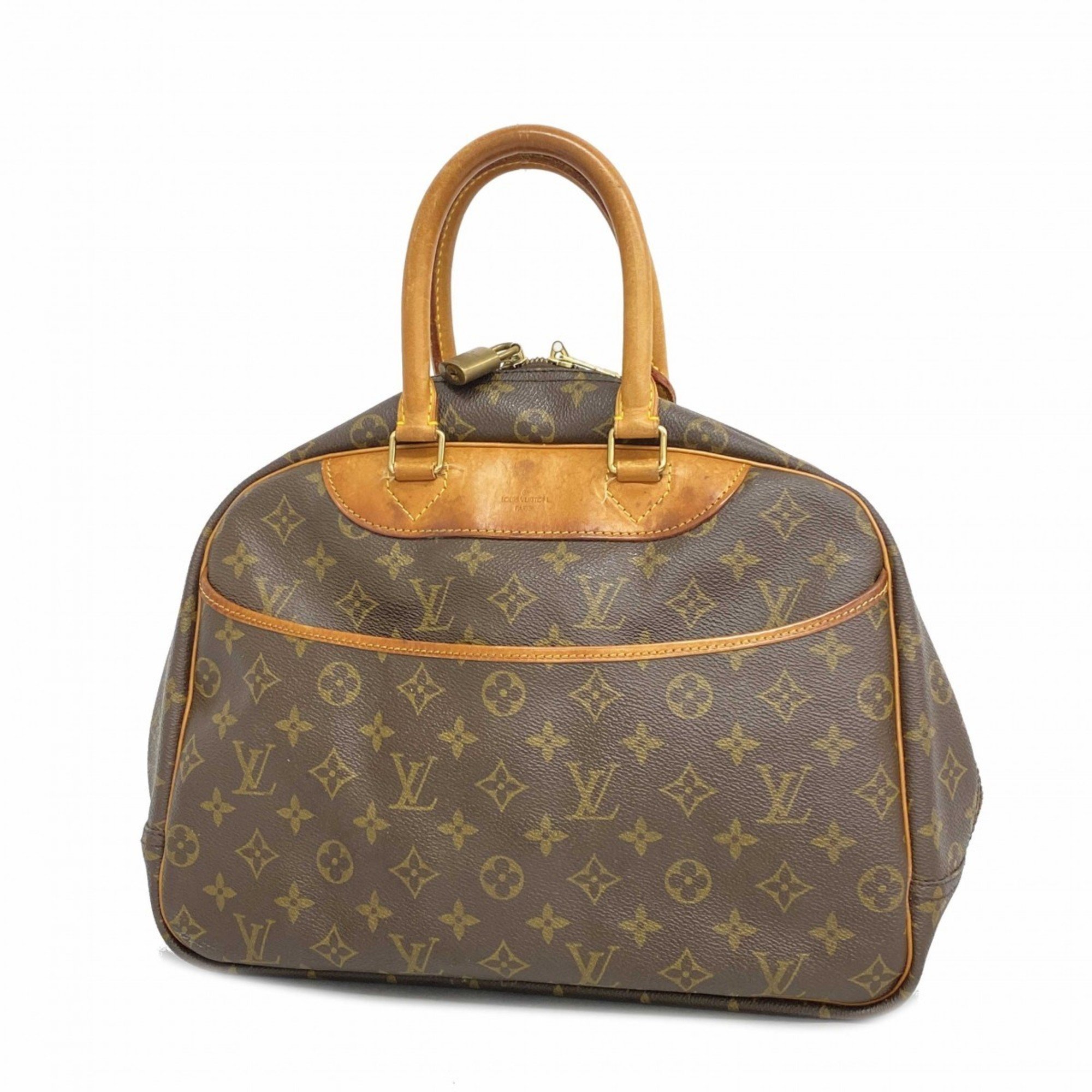 Louis Vuitton Handbag Monogram Deauville M47270 Brown Ladies