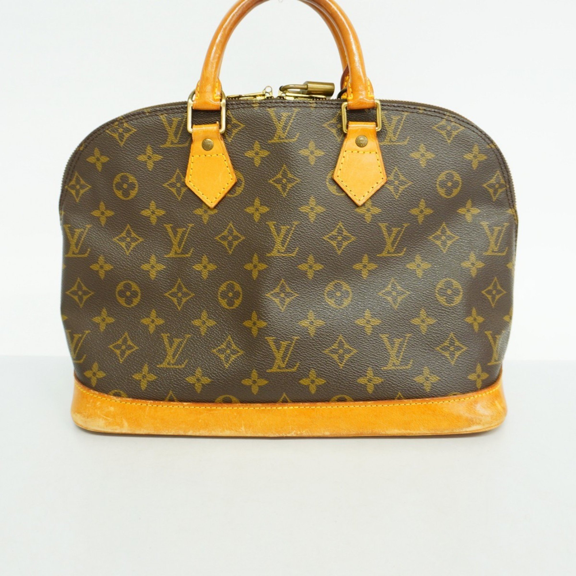 Louis Vuitton handbag Monogram Alma M51130 brown ladies